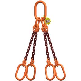 McBULL® 4-Strang-Kettengehänge, GK10, PAS-Kette, 10 mm, 1 Meter, Typ8