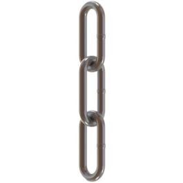 Rundstahlkette DIN 763, 10 mm, Edelstahl, 30 m