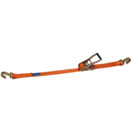 McBULL® Zurrgurt, 2-teilig, 50 mm, 12 m, 2500/5000 daN, Druckratsche/Profilhaken