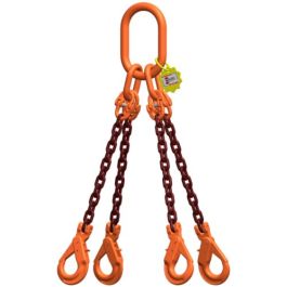 McBULL® 4-Strang-Kettengehänge, GK10, PAS-Kette, 13 mm, 1 Meter, Typ2