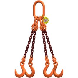 McBULL® 4-Strang-Kettengehänge, GK10, PAS-Kette, 13 mm, 1 Meter, Typ6