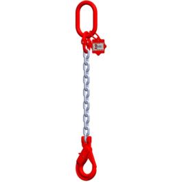 McBULL® 1-Strang-Kettengehänge, GK8, galv. verz., 8 mm, 1 Meter, Typ2K16"GV"