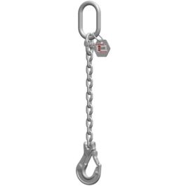 McBULL® 1-Strang-Kettengehänge, GK6 (INOX), 10 mm, 1 Meter, Typ1