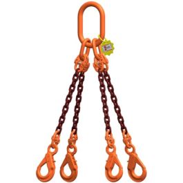 McBULL® 4-Strang-Kettengehänge, GK10, PAS-Kette, 13 mm, 1 Meter, Typ5