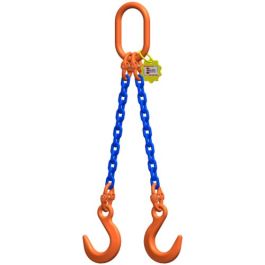 McBULL® 2-Strang-Kettengehänge, GK10, Sondergüte-Kette, 10 mm, 1 Meter, Typ6