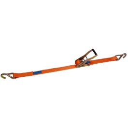 McBULL® Zurrgurt, 2-teilig, 50 mm, 12 m, 2500/5000 daN, Druckratsche/Einfachhaken