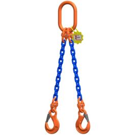 McBULL® 2-Strang-Kettengehänge, GK10, Sondergüte-Kette, 10 mm, 1 Meter, Typ4