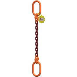 McBULL® 1-Strang-Kettengehänge, GK10, PAS-Kette, 16 mm, 1 Meter, Typ8K25