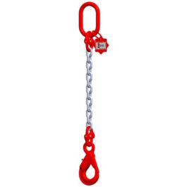 McBULL® 1-Strang-Kettengehänge, GK8, galv. verz., 8 mm, 1 Meter, Typ5K16"GV"