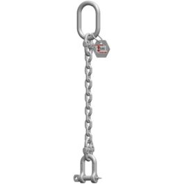McBULL® 1-Strang-Kettengehänge, GK6 (INOX), 8 mm, 1 Meter, Typ9