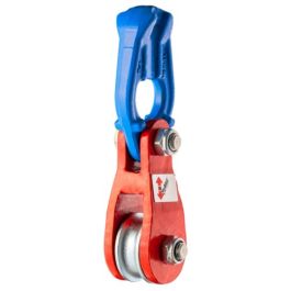 McBULL® Seilrolle (Gleithaken), 10 mm Seil, 6000 daN