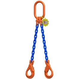 McBULL® 2-Strang-Kettengehänge, GK10, Sondergüte-Kette, 10 mm, 1 Meter, Typ2