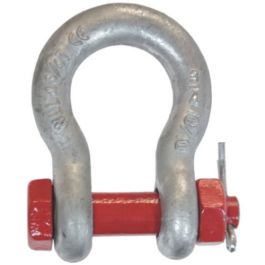 McBULL® Schäkel, hochfest, geschweift, Mutter/Splint, 3/4", 4,75 t