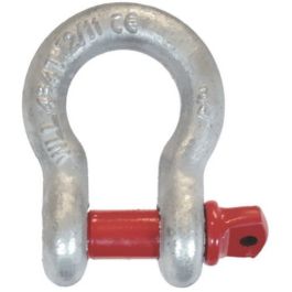 McBULL® Schäkel, hochfest, geschweift, Augbolzen, 21/2", 55 t
