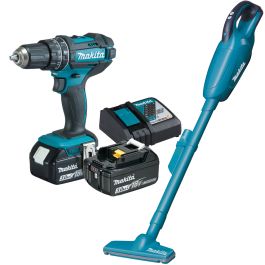 Akku-Kombo-Kit - 18V • 2 Maschinen • 2 Akkus • 1 Ladegerät