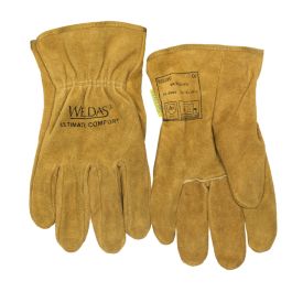 Allzweckhandschuh aus widerstandsfähigen Seiten-Rinds-Spaltleder