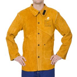 76cm länge Golden Brown™ Jacke mit feuerresistentem Rücken