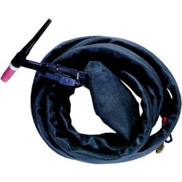 4 m länge schwarzem feuerresistentem nylon Überzugschlauch