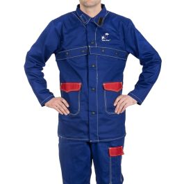 76 cm länge blaue flammhemmende Fire Fox™  Jacke