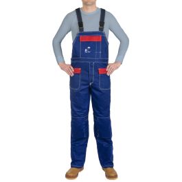 blaue flammhemmende Fire Fox™  Latzhose
